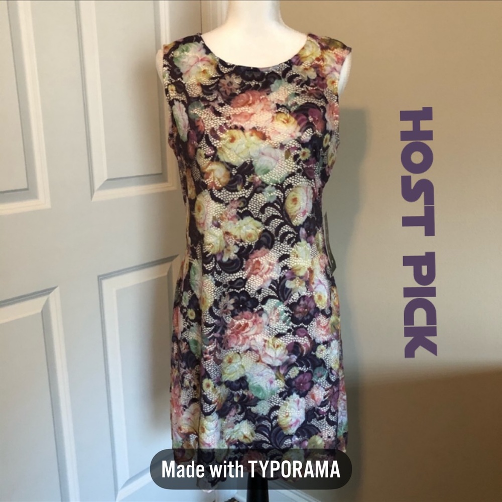 HOST PICK Tiana B Petite Lacey floral Mini Dress
